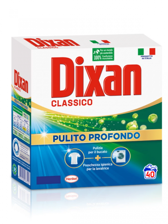 DIXAN POLVERE LAVATRICE FUSTINO 40M.kg2.2
